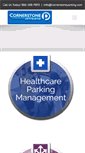 Mobile Screenshot of cornerstoneparking.com